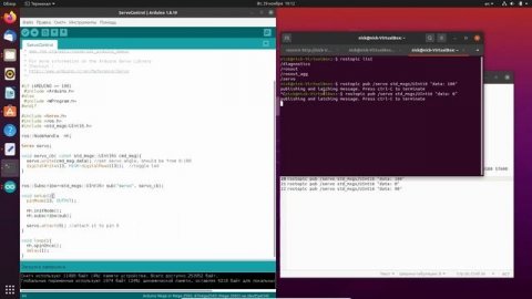 Модуль 4.8 ROS и Arduino. rosserial_arduino