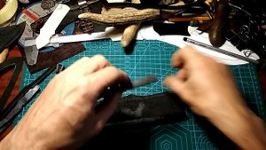 как сделать ножны из кожи своими руками