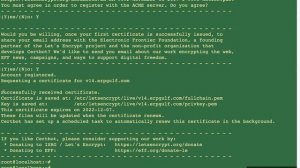 3/6 - ERPNext 14 - Let's encrypt for ERPNext 14, DNS, certbot, https, certificates - Six part serie