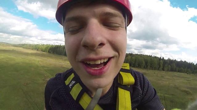 WS RopeJump "High Voltage" Прыжки с веревкой Камущи, роупджампинг. by GoPro-MSK.RU смотреть онлайн