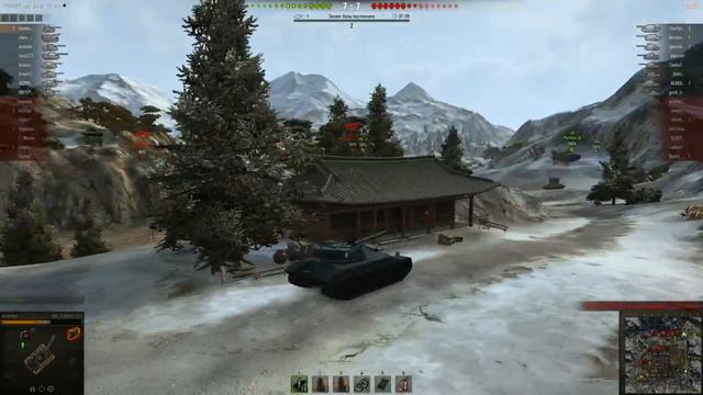 Закончились снаряды,Тараном валил - Bat Chattilion 25! Лучший бой World of Tanks смотреть онлайн