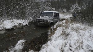 Подготовленный УАЗ Хантер по Бездорожью.