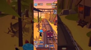 Баг в игре Subway Surf  /Bug in the game Subway Surf