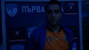 Капитанът на MFC Interstars Тодор Дилов с празнични пожелания