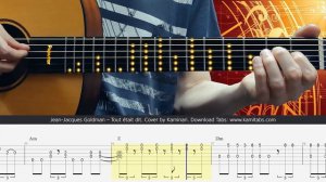 BLUES Guitar Tabs for Fingerstyle (JJG – Tout etait dit)