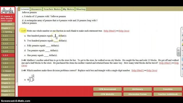 1.2.1 Homework Walkthrough