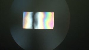 Анизотропное вещество между поляризаторами: полимерная пленка