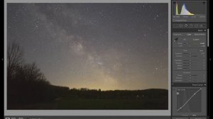 Как обработать Млечный Путь в Lightrooom