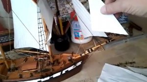 Паруса . Простейший способ изготовления.