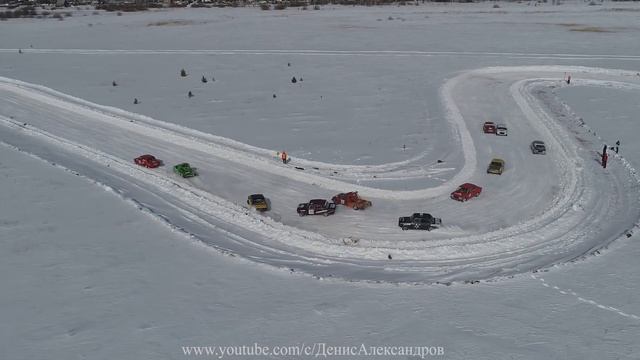 Зимний экстрим. Классика и Боевые грузовики. Автокросс. смотреть онлайн