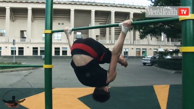 Школа турника 31 "подъем разгибом назад" смотреть онлайн