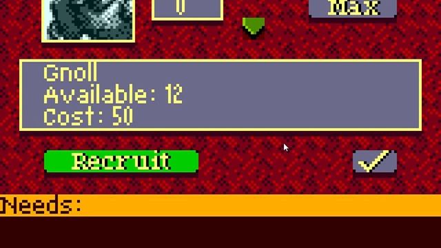 Heroes of Might and Magic II for Game Boy Color gameplay with many graphics converted from Heroes 3 смотреть онлайн