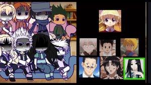 °Реакция Hunter×Hunter на тт 5/? |волосатая женщина|°