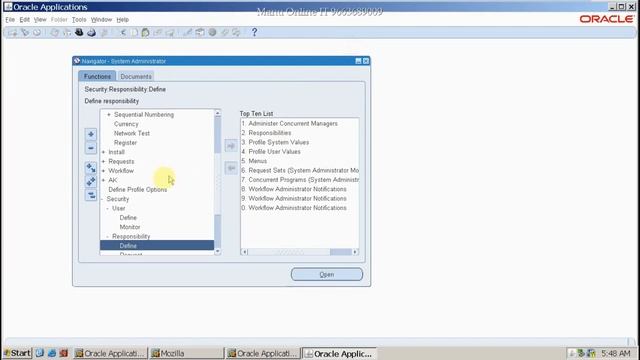 Oracle apps R12_Systemadministrator_Responsibility_Menu смотреть онлайн