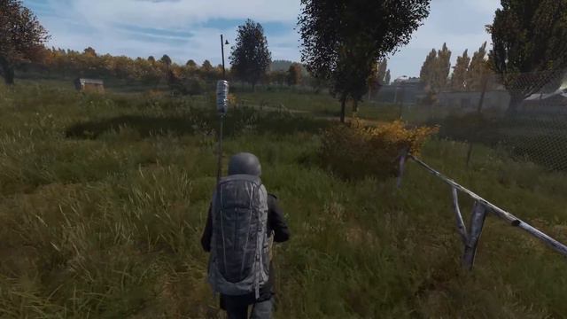 Осада лесной базы. Прячусь от клана под мостом - DayZ