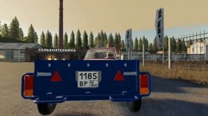 Обзор на легковой прицеп КЗАП-8140 для Farming Simulator 19