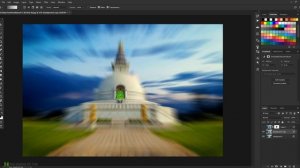 How to Create Zoom Burst Blur Effect Photoshop Tutorial for Beginners