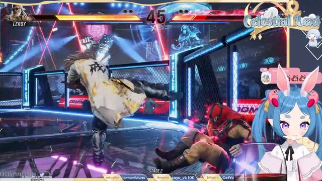 TEKKEN LEXIPartnerPushCUTE FUNNY !discord  !socials  !youtube