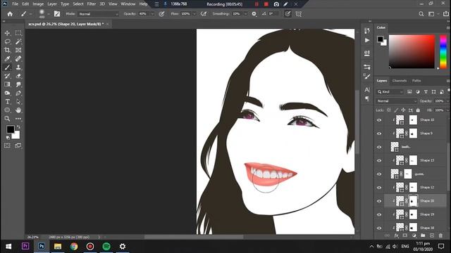 How to Turn Photos into Cartoon Effect - Photoshop Tutorial