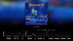 Megadeth - Lucretia (Guitar Backing Track with Tabs)