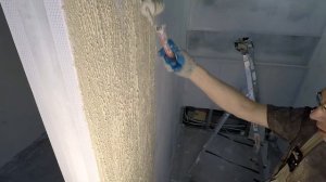 Декоративная штукатурка из плиточного клея, своими руками, за копейки.