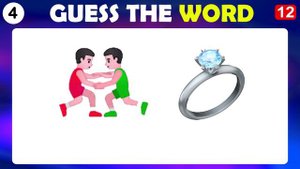 Guess The Word From Emoji Challenge Best World Riddles IQLevel USA Brain Teasers Brain Puzzle Part-