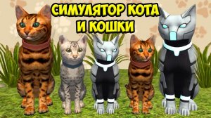 Симулятор КОТА и КОШКИПобеда супер БОСС cat sim (кат сим)