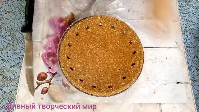 Корзинка конфетница своими руками из опилок. Поделки. DIY basket ideas.