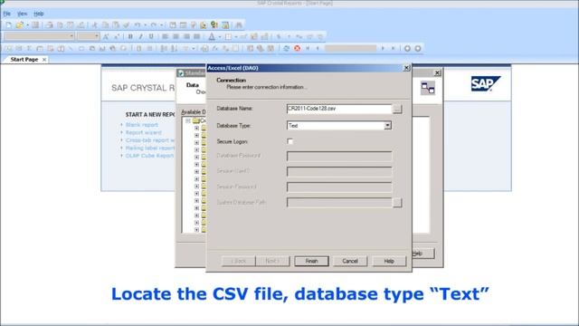 Code 128 in Crystal Reports 2011