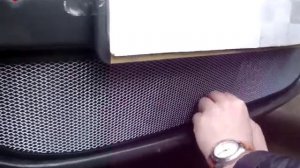 Защита радиатора на Renault Logan (Рено Логан) 2010-2014 г.в.