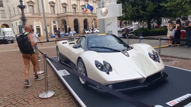 Самые дорогие машины мира на выставке авто в Италии. Ferrari / Maserati. Северная Италия. тик ток