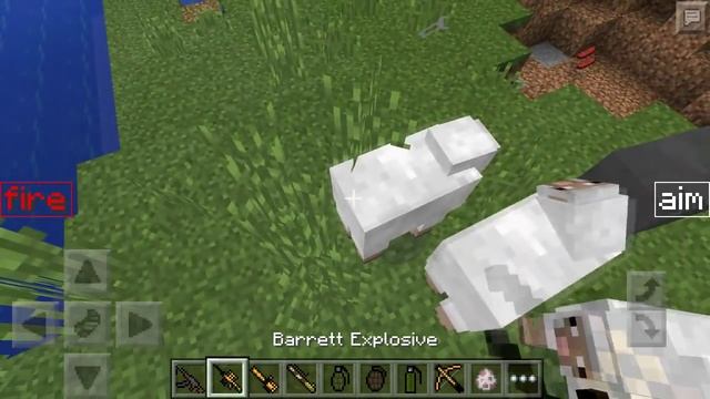 Обзор крутого мода на оружие для Minecraft pe 0.14.0! смотреть онлайн