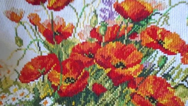 Готовая работа " Маки " смотреть онлайн