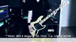 The Offspring- Self Esteem (Bass Cover w/Tabs & Lyrics)