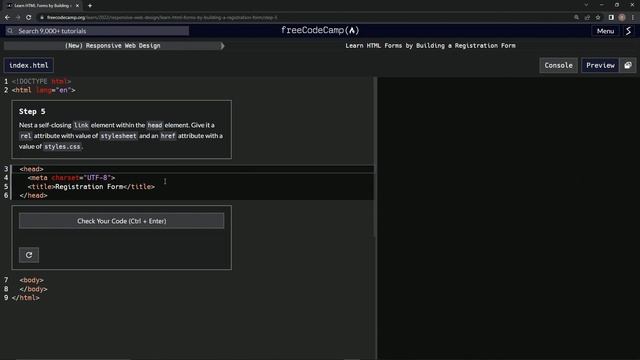 (ARCHIVED) Learn HTML Forms by Building a Registration Form - Step 5