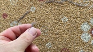 Как быстро убрать шерсть животных с ковра. Убирает НАЧИСТО