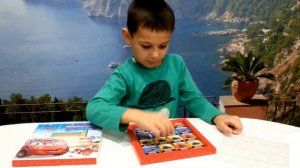 Собираем модель из бумаги Молнию Маквин. Новогодняя коробка конфет Тачки Молния Маквин.