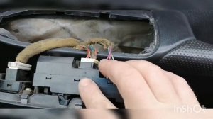 Ремонт кнопок стеклоподъемников на mazda 323, familia.
