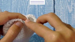 Детские носочки крючком | Как связать носочки для девочки крючком