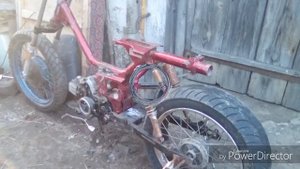 МЫ С ОТЦОМ ДЕЛАЕМ КАСТОМ-МОТО 4 ЛАЙКА ПРОДОЛЖЕНИЕ