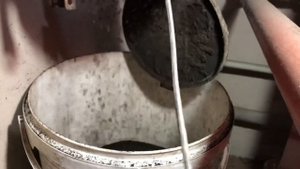 Чистка дымохода от сажи