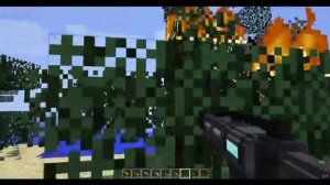 Ритмичный обзор мода Techguns  в Minecraft 1.7.10