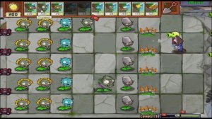 Игра Растение против зомби,  Зомби стали растениями,  - Plants Vs Zombies  Наоборот От Фаника 1
