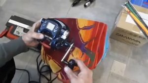 Ремонт Дайвы Daiwa Bull750 - проверка герметичности