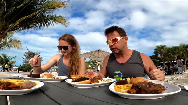Ocean Cay Buffet Trial & Review All You Can Eat Bimini Bahamas MSC Marine Reserve Seekers Food Cour смотреть онлайн