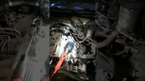 демонтаж мотора Audi 100 с3 2.3е. ч 1