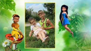 В стране маленьких фей. Слайд-шоу для девочек.