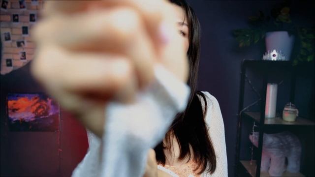 АСМР Визуальные триггеры медитация, расслабление под музыку для сна ASMR visual triggers,meditation