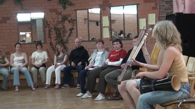 Фестиваля. "Звуковой массаж" - барабаны. смотреть онлайн