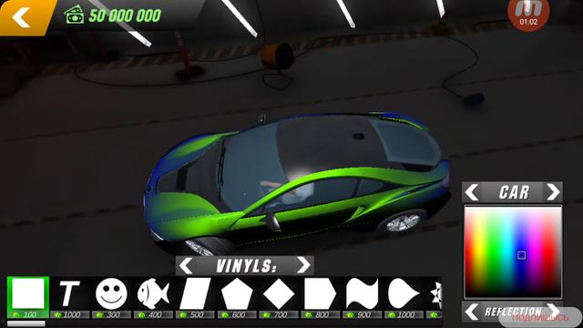 Как сделать хром в Car Parking без программ. смотреть онлайн